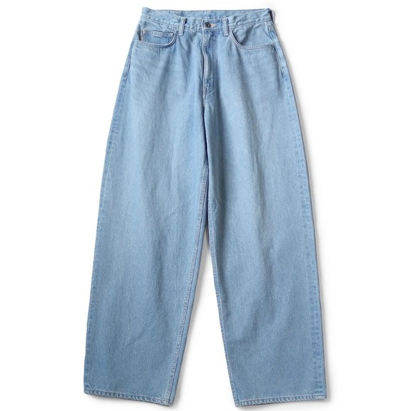 KAPITAL 13OZ DENIM CLUB BAGGY 5-PIECE PANTS UNUSED JEANS NEW - Picture 2 of 7